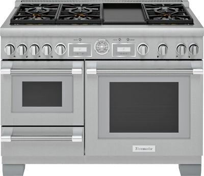 #ad Thermador Pro Grand 48quot; Stainless Professional Dual Fuel Smart Range PRD48WDSGU $6000.00