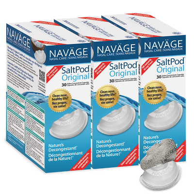 #ad #ad NAVAGE ORIGINAL SALTPOD® THREE PACK: 3 Original SaltPod 30 Packs 90 SaltPods $35.64