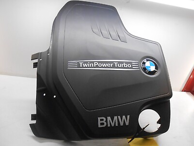 #ad Original BMW Engine Cover Twin Power Turbo Black Motor 11127636791 CG0022 $110.00