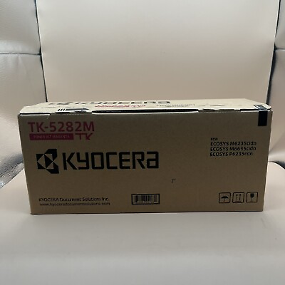 #ad Kyocera TK 5282M 1T02TWBUS0 Magenta Genuine Original Toner Cartridge New $97.98