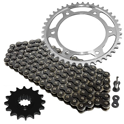 #ad Black Drive Chain And Sprocket Kit for Honda CBR600RR 2003 2006 525 Chain $43.01