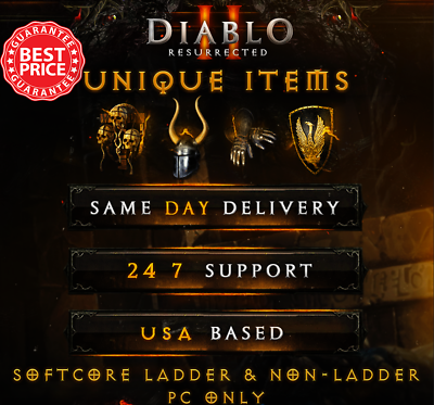 #ad Diablo 2 Resurrected LADDER D2R ITEMS 🔥Arach Zaka Veil Griffon#x27;s🔥 Fast amp; Safe $7.99