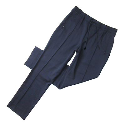 #ad NWT Ralph Lauren Purple Label New Brighton in Navy Wool Gabardine Slim Pants 38 $130.00