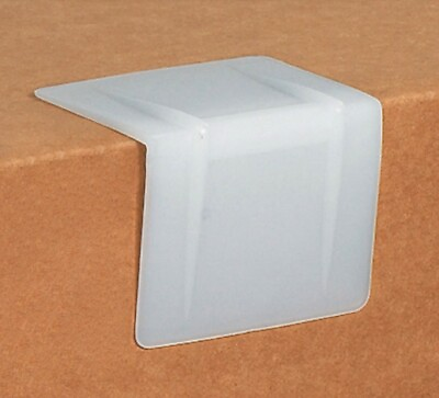 #ad 100 Plastic Edge Guards for Strapping cardboard box pallet Corner Protector $32.86