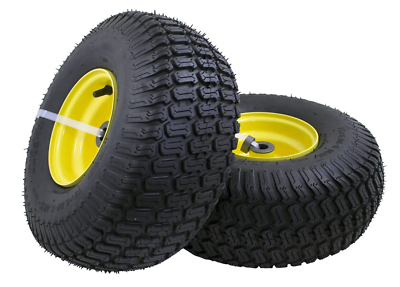 #ad 2 Riding LawnMower Front Tire Turf Saver Tread Replacement John Deere 15x6.00 6quot; $142.99