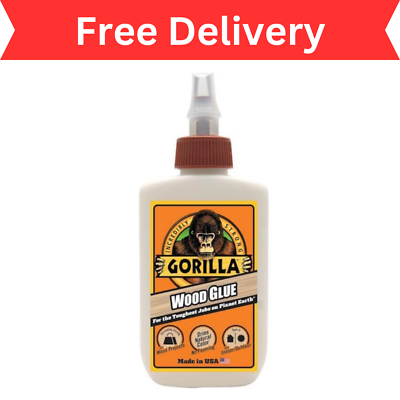 #ad Gorilla Wood Glue Natural Wood Color 4 ounce Bottle $5.60