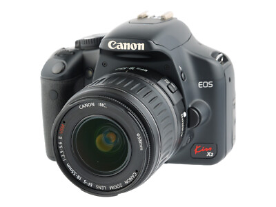 #ad Used Good Canon EOS Kiss X2 EF S 18 55mm F3.5 5.6 II II USM Digit $363.38