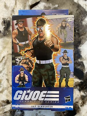 #ad G.I. Joe Classified Series Sgt. Slaughter 6quot; Action Figure Exclusive Hasbro $25.90