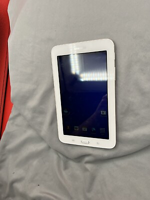#ad Samsung SM T217 Galaxy Tab 3 8GB Android Tablet White Read $16.99