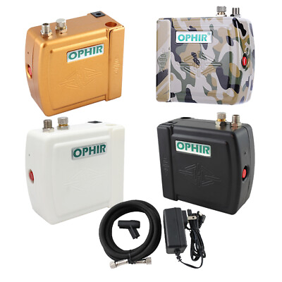 #ad OPHIR Airbrush Mini Air Compressor Kit for Hobby Painting Makeup Tattoo Spray $29.96