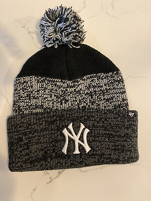 #ad New Yankees Pom Hat Men’s 47 brand $25.00