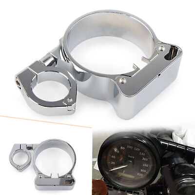 #ad Silver 16quot; Side Mount Speedo Relocation Bracket For Harley Sportster 1200 883 72 $26.41