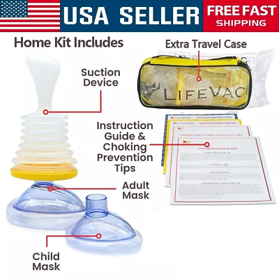 #ad LifeVac Portable Anti Choking Emergency Kit for Travel for kids amp; Adults USA $18.99