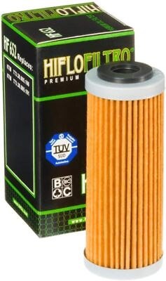 #ad HiFloFiltro HF652 Premium Oil Filter Single $15.71