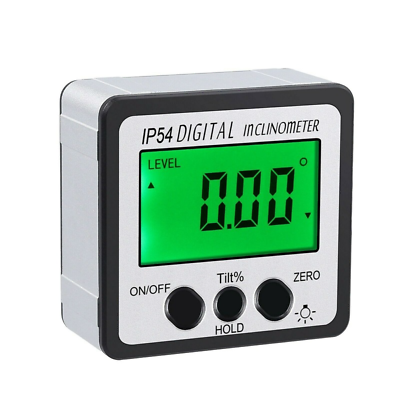 #ad 360° Level Box Gauge Digital LCD Inclinometer Protractor Magnetic Angle Finder $10.46