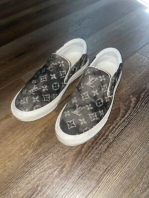 #ad Louis Vuitton Slip On Mens Sneakers Size 8 “Fits Mens 9.5 USA” Virgil Abloh $300.00