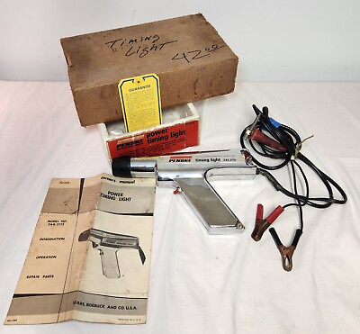 #ad Vintage Penske Inductive Power Timing Gun Belt Light 244.2115 Sears Roebuck amp; Co $29.99