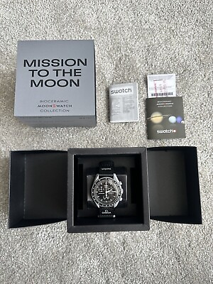 #ad Omega x swatch Moonswatch Mission To The Moon $358.97
