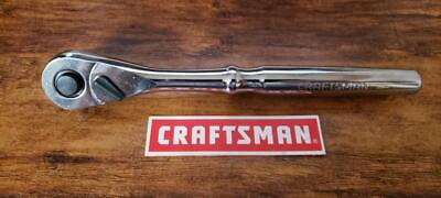 Craftsman 3 8quot; Ratchet Socket Wrench 45T Full Polish Quick Release 99964 $17.72