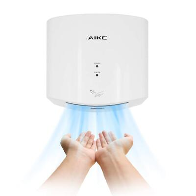 #ad AIKE Air Wiper Compact Hand Dryer 110V 1400W White with 2 Pin Plug Model AK2630 $145.45