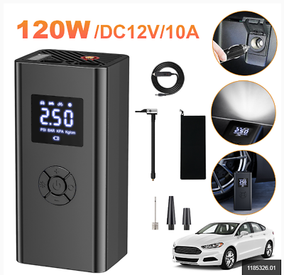 #ad Portable Air Compressor Portable Tire Inflator 150PSI Wireless Car Tyre Inflator $21.41
