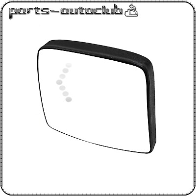 #ad Driver Left Side Small Mirror Plate w Heated w Signal For 2015 2018 VOLVO VNL $24.69