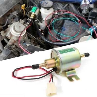 #ad New Gas Diesel Electronic Fuel Pump Inline Low Pressure electric fuel12V HEP MF $12.04
