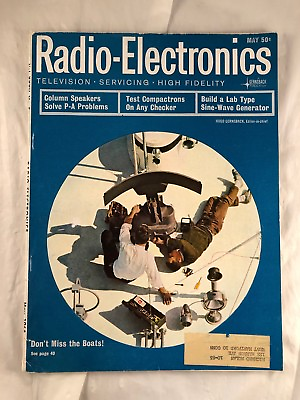 #ad Vintage Radio Electronics Magazine May 1964 Column Speakers Solve P A Problems $11.49