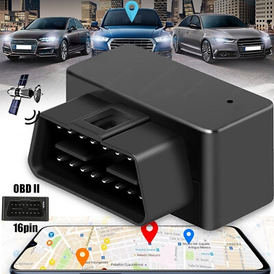 #ad OBD2 GPS Tracker Real Time Vehicle Tracking Devices GSM GPRS Car Auto Locator $17.81