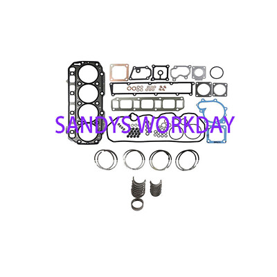 #ad S4L S4L2 Overhaul Re ring Kit Fit Mitsubishi LG LT360D LT360HST Tractor Parts $285.00