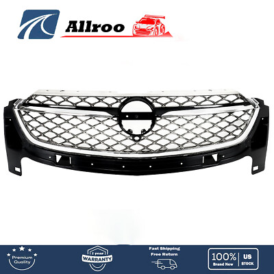#ad Fit For 2021 2023 Buick Envision Chrome Mesh Grill Front upper Grille 84899914 $84.76