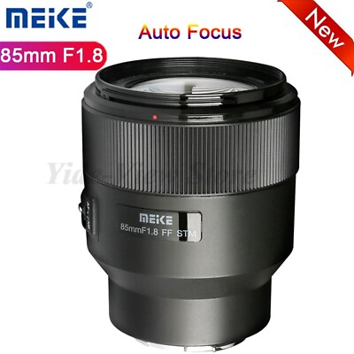#ad MEIKE 85mm F1.8 FF STM Full Frame Auto Focus Lens for Canon Nikon Sony Fujifilm $165.30