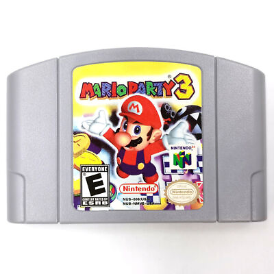 #ad US Mario Party 3 Version Game Cartridge Console Card For Nintendo N64 US Version $18.99