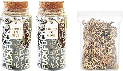 #ad 2Pack Jar of Fucks Gift Jar Fucks to Give Jar Valentines Day Decor for Office $15.58