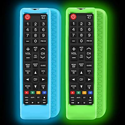#ad 2Pack Silicone Protective Case Sleeve for Samsung LCD LED HDTV 3D Smart TV Re... $17.16