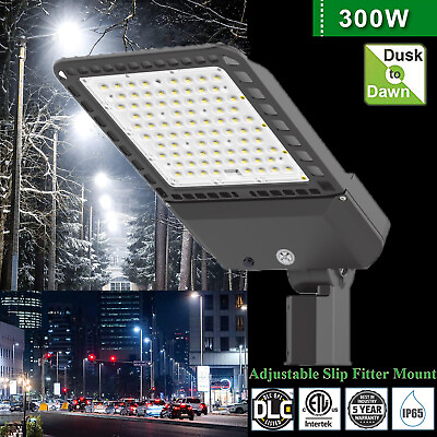 #ad LED 300W Commercial Shoebox Pole Flood Security Lighting for Street Area Stadium $559.10