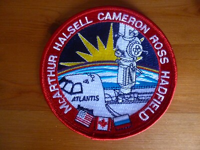 #ad NASA STS 74 ATLANTIS Space Shuttle PATCH 1995 Mission Kennedy Space Center USA $14.00