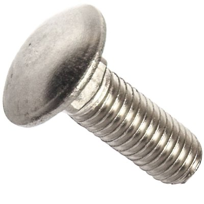 #ad 1 4 20 Carriage Bolts Stainless Steel All Lengths and Quantities in Listing $11.44