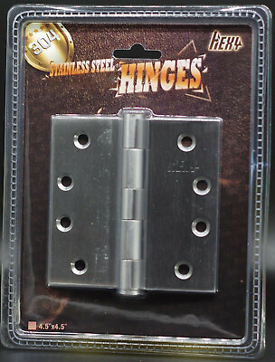 #ad Wholesale Lot bulk 304 Stainless Heavy Duty Ball Bearing Door Hinges 4.5x4.5 $233.40