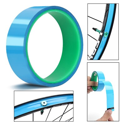 #ad Convenient Bicycle Tubeless Adhesive Rim Strip Tape 10M Roll Wide Width Options $10.12