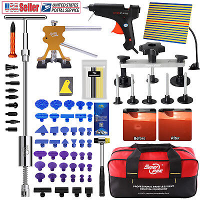 #ad PDR Car Paintless Dent Repair Puller Remover Kit Lifter Dint Hail Damage Tool US $60.99