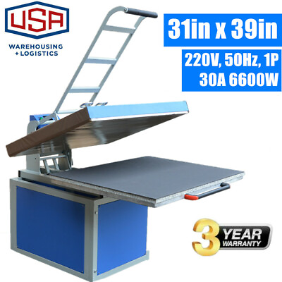 #ad US Stock 31 x 39in Manual Textile Thermo Transfer Large Heat Press Machine 220V $2398.99