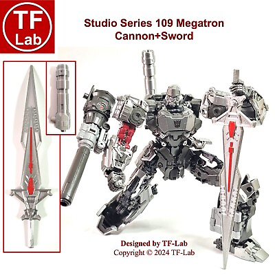 #ad Studio Series SS 109 Megatron Cannon Sword Upgrade Kit Transformers Bumblebee $15.99