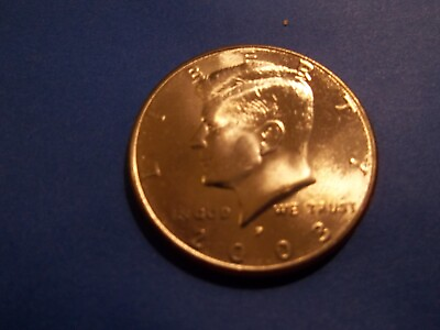 #ad 2003 P MINT Kennedy Half Dollar from Mint Roll BU $1.67