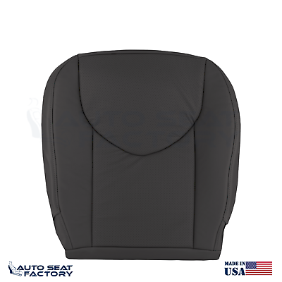 #ad 2006 2012 FITS FRONT Toyota RAV4 Driver Bottom Black Leather Cover Perforated $142.49