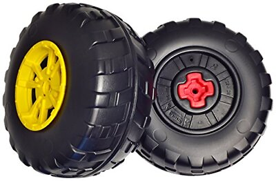 #ad Peg Perego John Deere Gator XUV Ride On Replacement Rear Wheels 13 1 2quot; 2 Pack $59.99