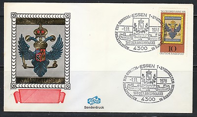 #ad Germany 1978 cover SST Sonderstempel Essen Tag der briefmarke.Ausstellung $1.00