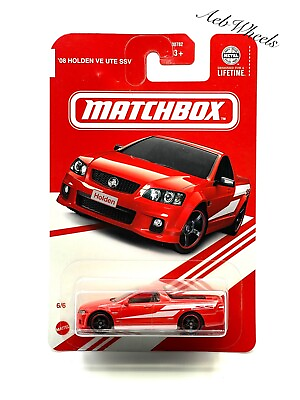 #ad MATCHBOX 70 Years Target Exclusive #x27;08 Holden VE UTE SSV Red 6 6 $7.99