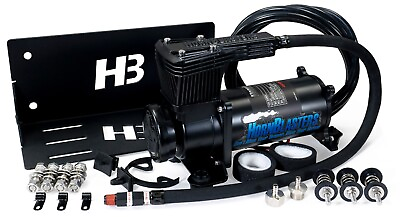 #ad #ad HornBlasters 3Q Constant Duty Quiet Air Compressor amp; Compressor Bracket 12V $269.99