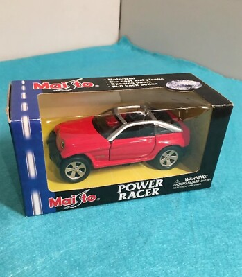 #ad Road amp; Track Maisto Power Racer Red Jeep Jeepster 2001 $11.81